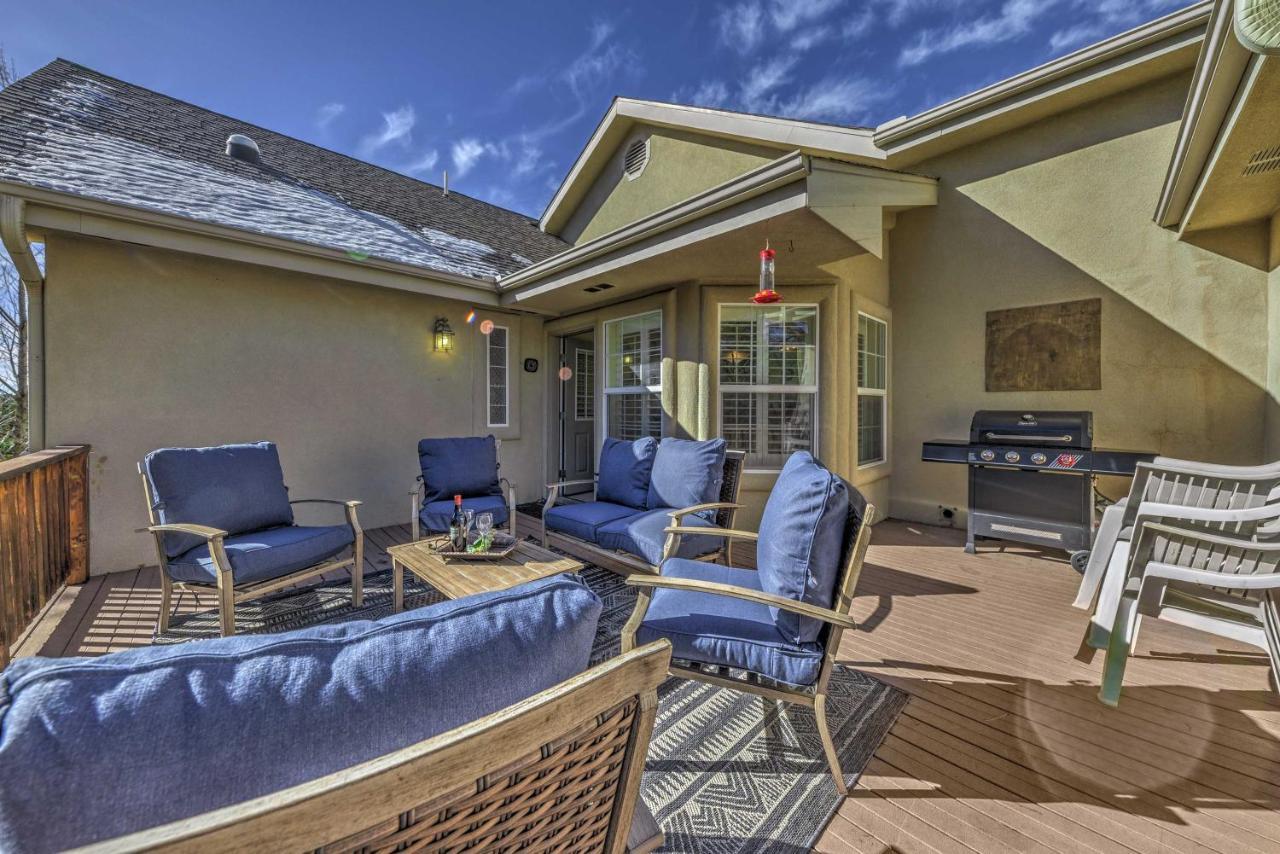 Roomy Ruidoso Retreat With Deck, Grill, And Mtn Views! Extérieur photo