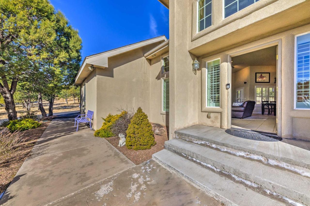 Roomy Ruidoso Retreat With Deck, Grill, And Mtn Views! Extérieur photo