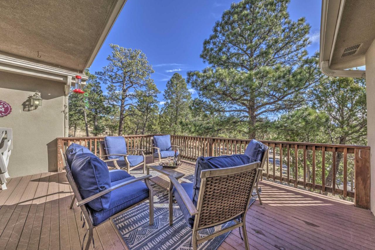 Roomy Ruidoso Retreat With Deck, Grill, And Mtn Views! Extérieur photo